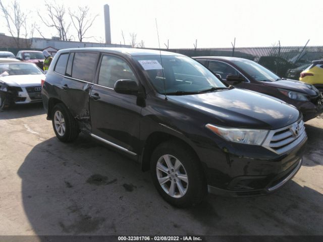 TOYOTA HIGHLANDER 2012 5tdbk3eh0cs093218