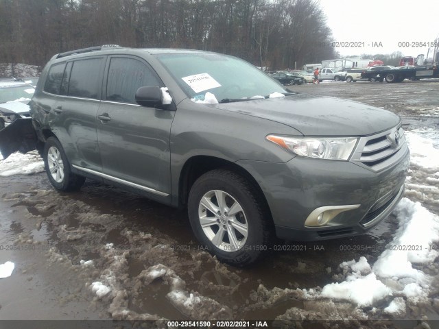 TOYOTA HIGHLANDER 2012 5tdbk3eh0cs095566