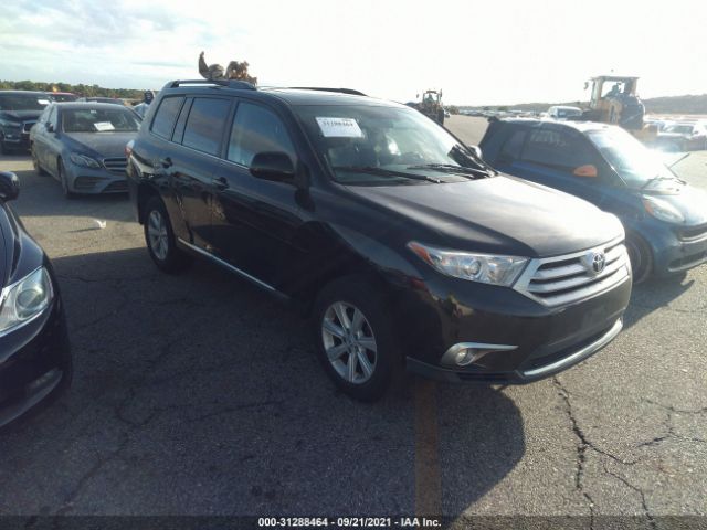 TOYOTA HIGHLANDER 2012 5tdbk3eh0cs096765