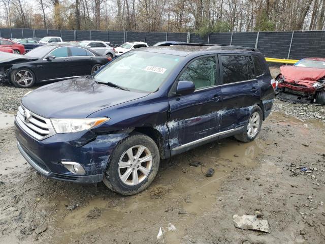 TOYOTA HIGHLANDER 2012 5tdbk3eh0cs100376