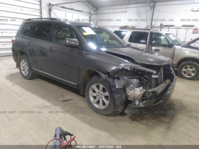 TOYOTA HIGHLANDER 2012 5tdbk3eh0cs100393