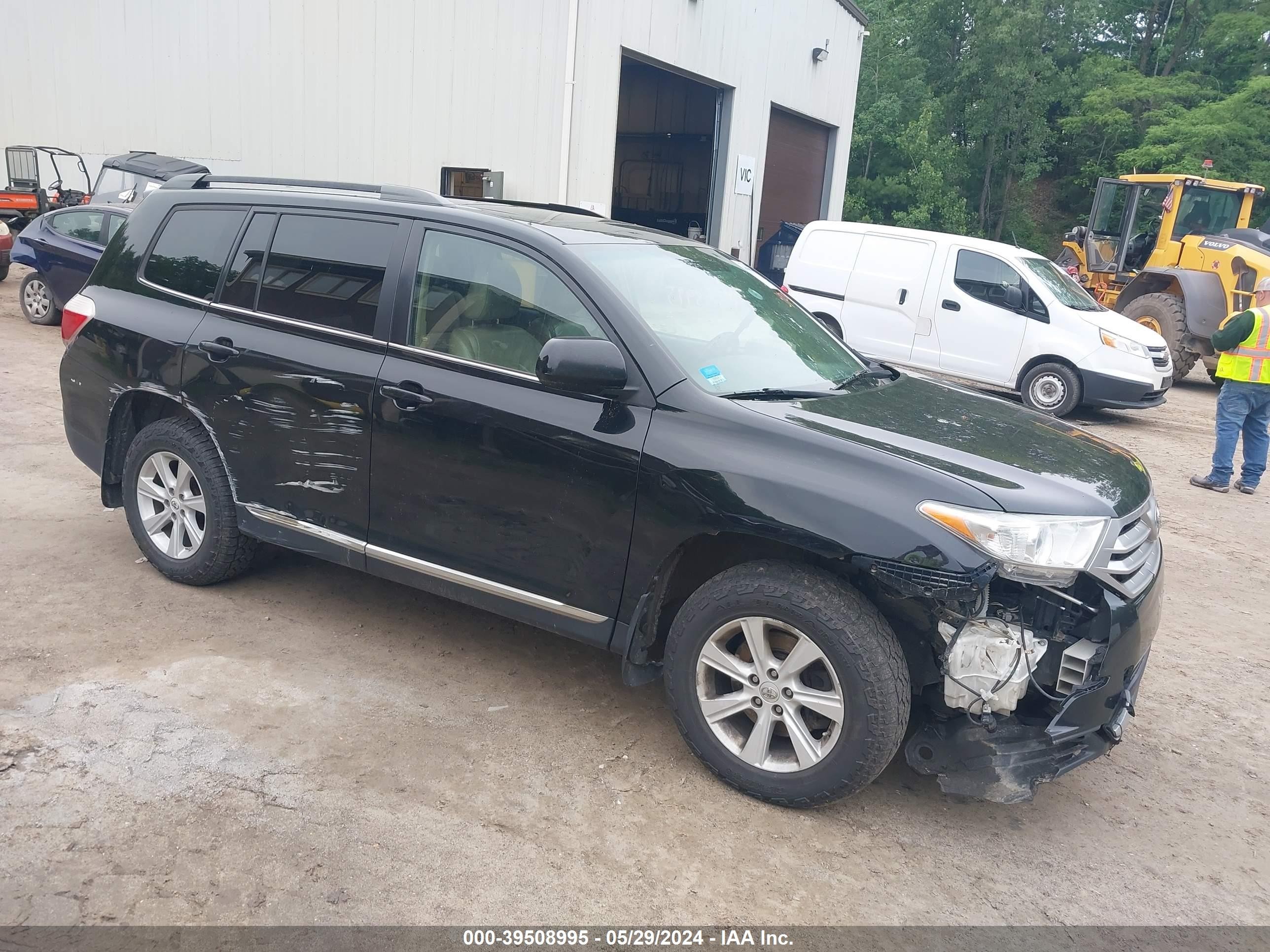 TOYOTA HIGHLANDER 2012 5tdbk3eh0cs117842