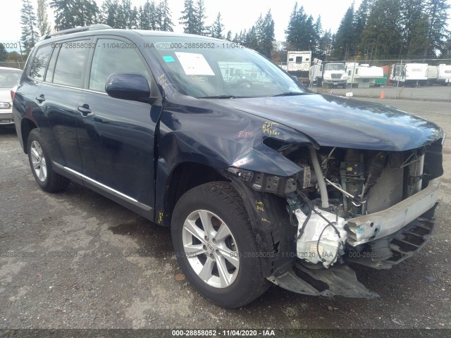 TOYOTA HIGHLANDER 2012 5tdbk3eh0cs127478