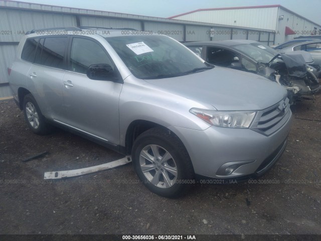 TOYOTA HIGHLANDER 2012 5tdbk3eh0cs128033