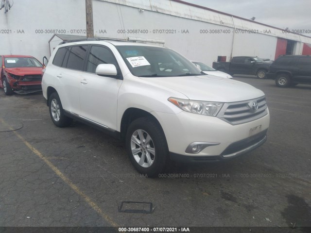 TOYOTA HIGHLANDER 2012 5tdbk3eh0cs134348