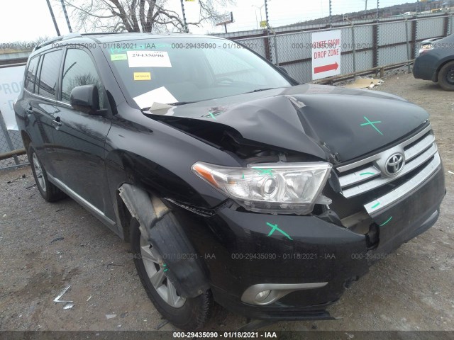 TOYOTA HIGHLANDER 2012 5tdbk3eh0cs135743