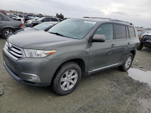 TOYOTA HIGHLANDER 2012 5tdbk3eh0cs138187