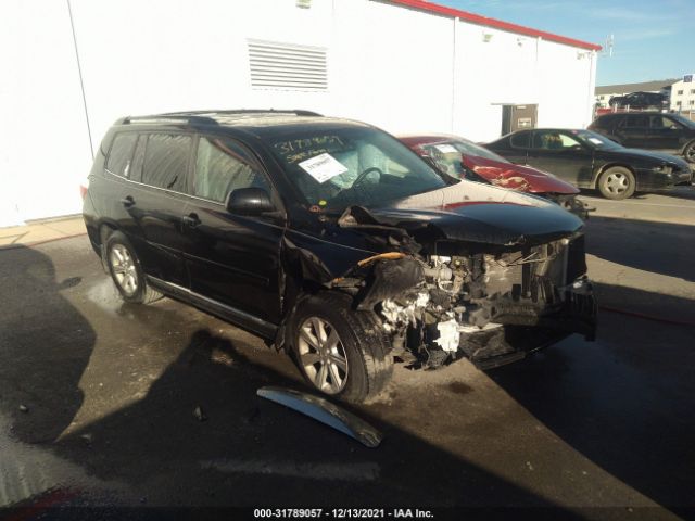 TOYOTA HIGHLANDER 2012 5tdbk3eh0cs141929