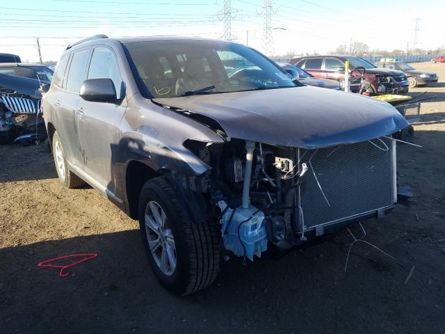 TOYOTA HIGHLANDER 2012 5tdbk3eh0cs143714