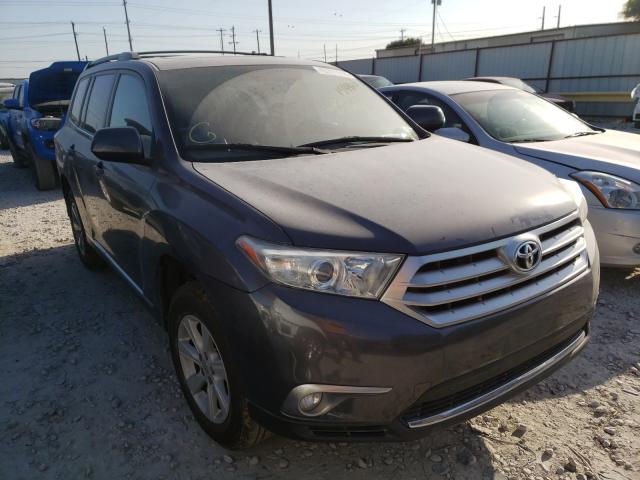 TOYOTA HIGHLANDER 2012 5tdbk3eh0cs158407