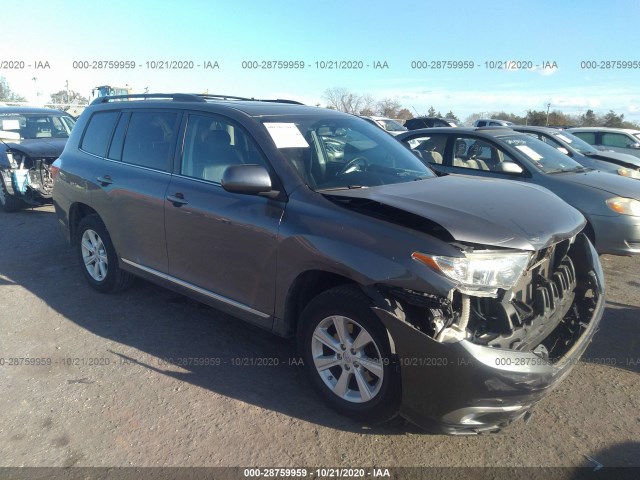 TOYOTA HIGHLANDER 2012 5tdbk3eh0cs159816