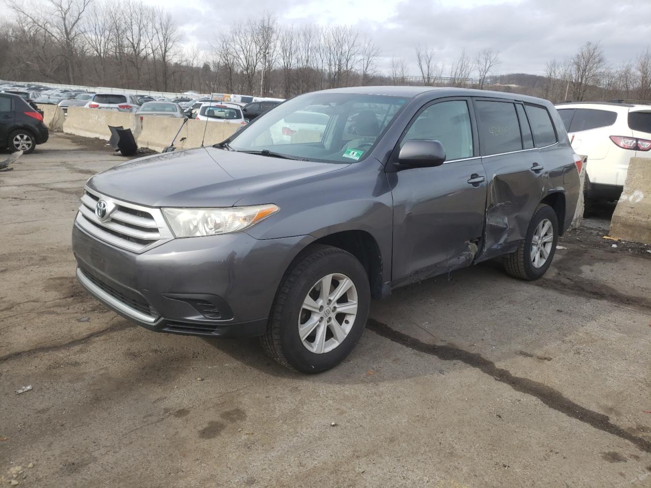 TOYOTA HIGHLANDER 2012 5tdbk3eh0cs161307