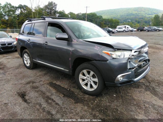 TOYOTA HIGHLANDER 2012 5tdbk3eh0cs168984