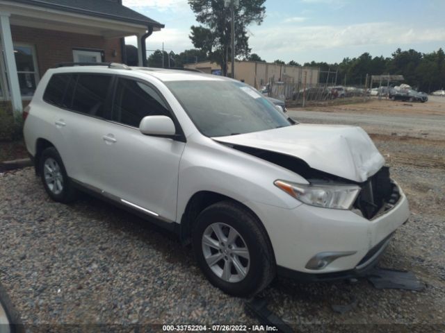 TOYOTA HIGHLANDER 2012 5tdbk3eh0cs170346