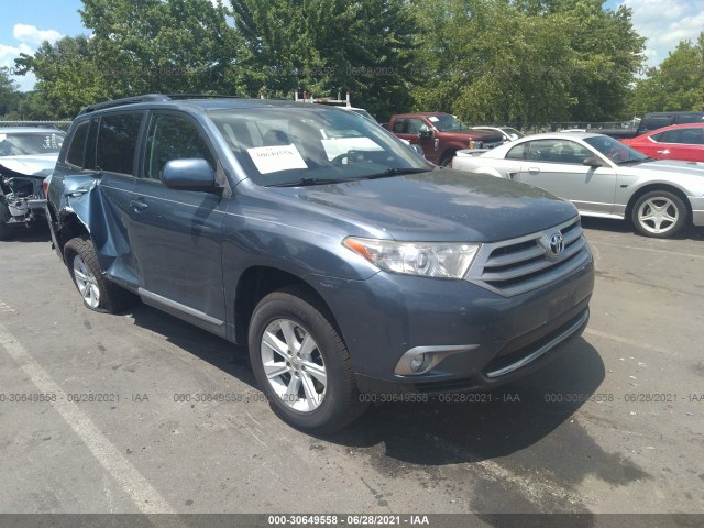 TOYOTA HIGHLANDER 2012 5tdbk3eh0cs170833