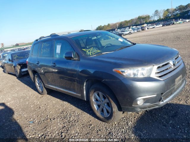 TOYOTA HIGHLANDER 2012 5tdbk3eh0cs171660