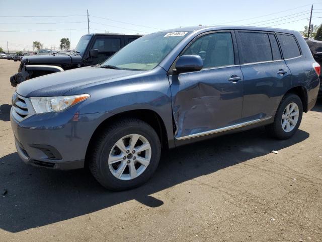 TOYOTA HIGHLANDER 2013 5tdbk3eh0ds179758