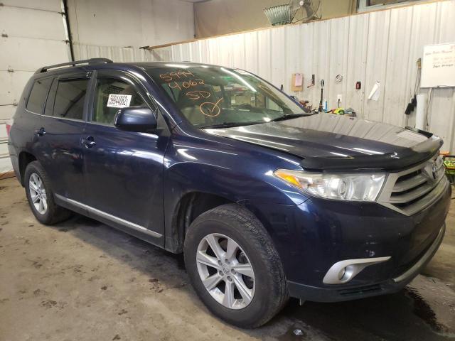 TOYOTA HIGHLANDER 2013 5tdbk3eh0ds180232