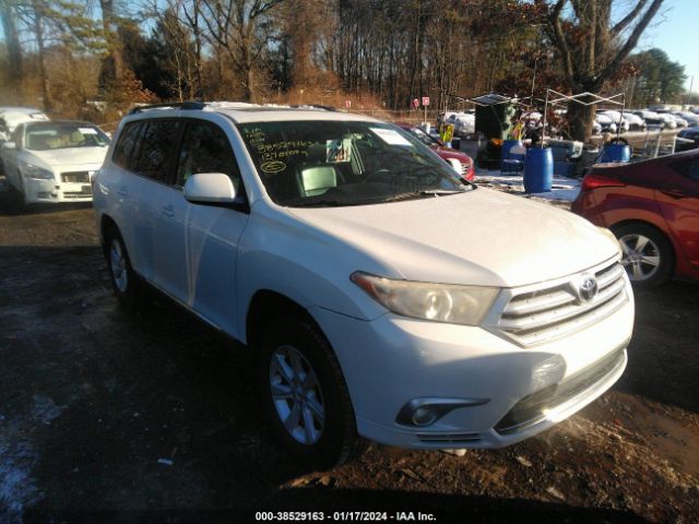 TOYOTA HIGHLANDER 2013 5tdbk3eh0ds183759