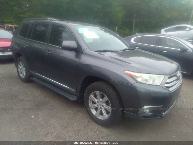 TOYOTA HIGHLANDER 2013 5tdbk3eh0ds192655