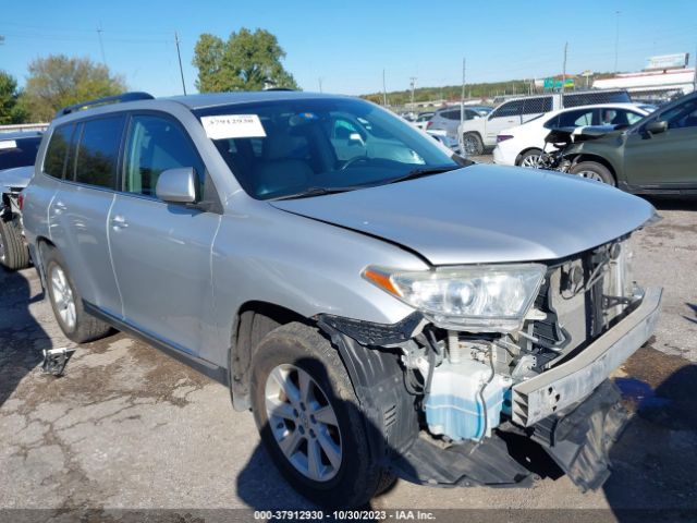 TOYOTA HIGHLANDER 2013 5tdbk3eh0ds193336