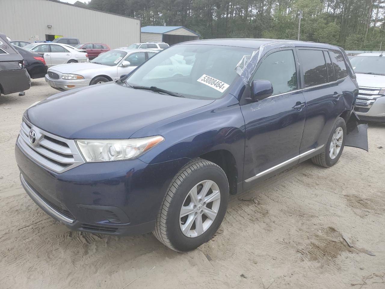 TOYOTA HIGHLANDER 2013 5tdbk3eh0ds200480