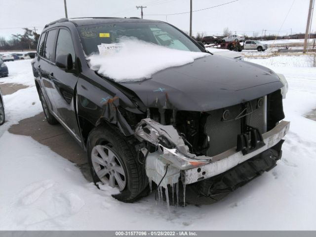 TOYOTA HIGHLANDER 2013 5tdbk3eh0ds208241