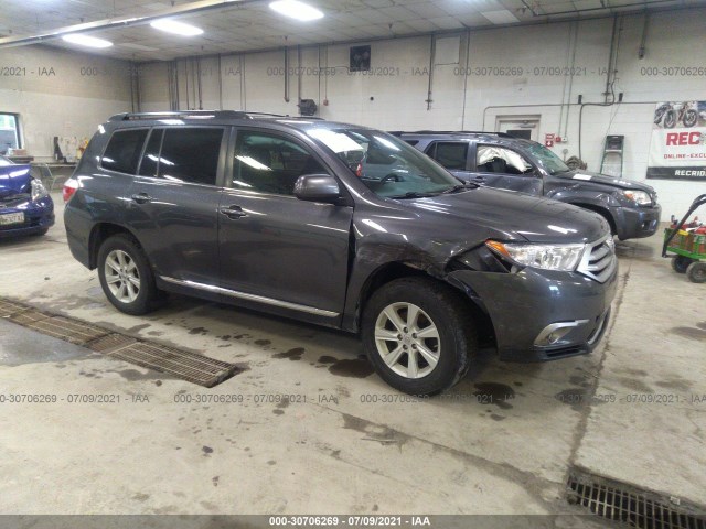 TOYOTA HIGHLANDER 2013 5tdbk3eh0ds224830