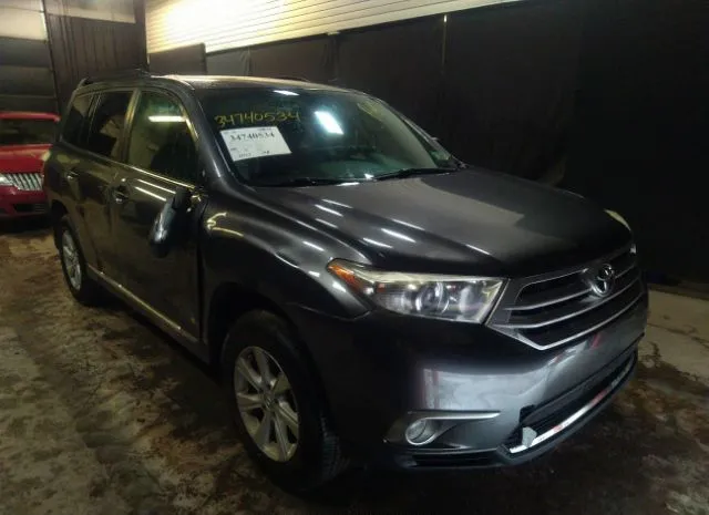 TOYOTA HIGHLANDER 2013 5tdbk3eh0ds230112