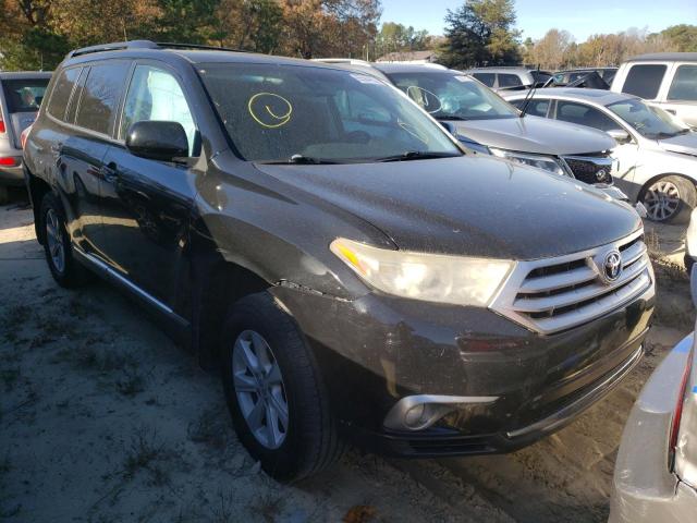 TOYOTA HIGHLANDER 2013 5tdbk3eh0ds250327