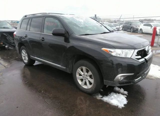 TOYOTA HIGHLANDER 2013 5tdbk3eh0ds251557