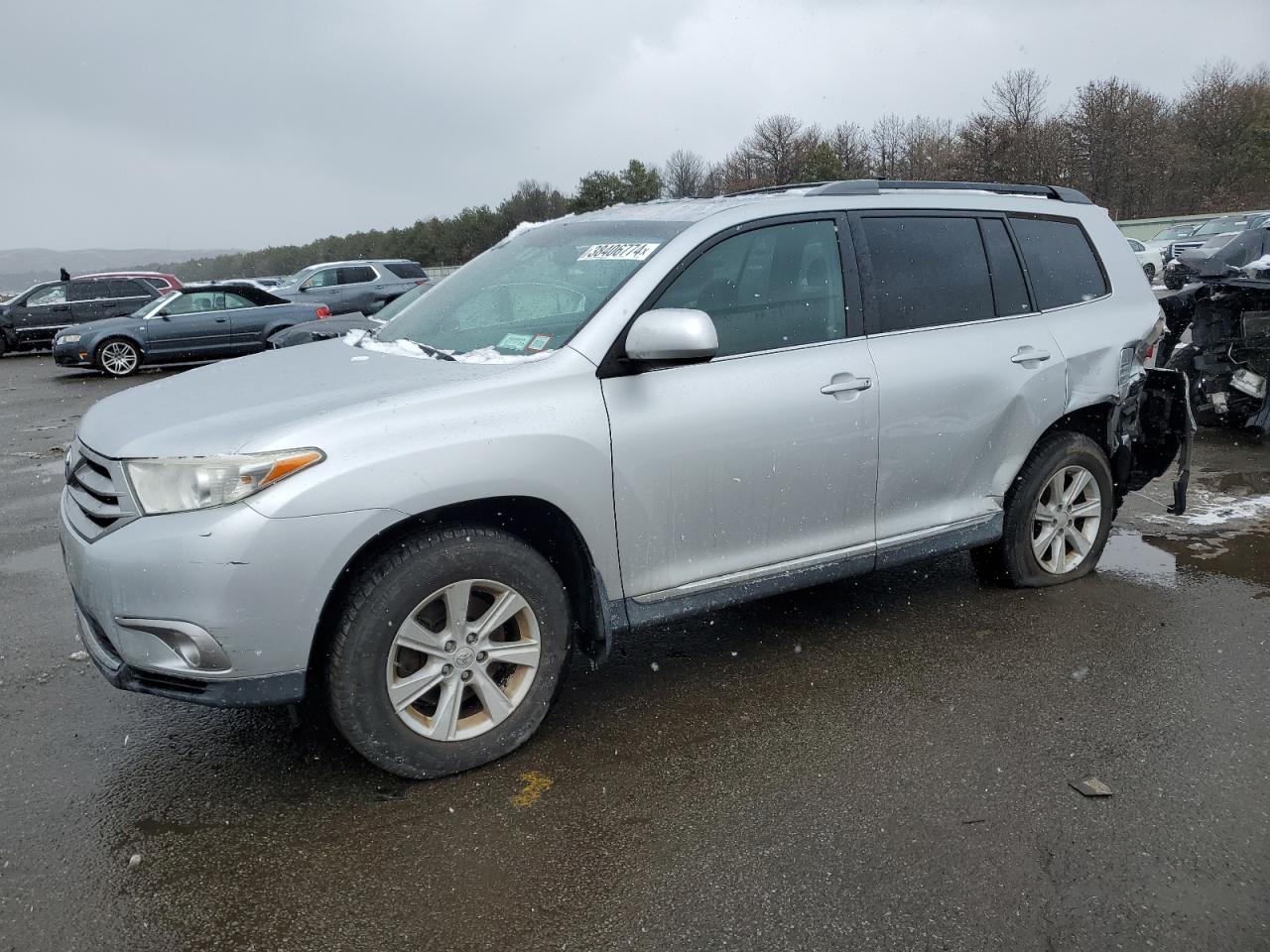 TOYOTA HIGHLANDER 2013 5tdbk3eh0ds255673