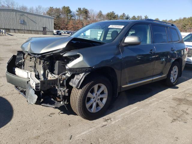 TOYOTA HIGHLANDER 2013 5tdbk3eh0ds265071