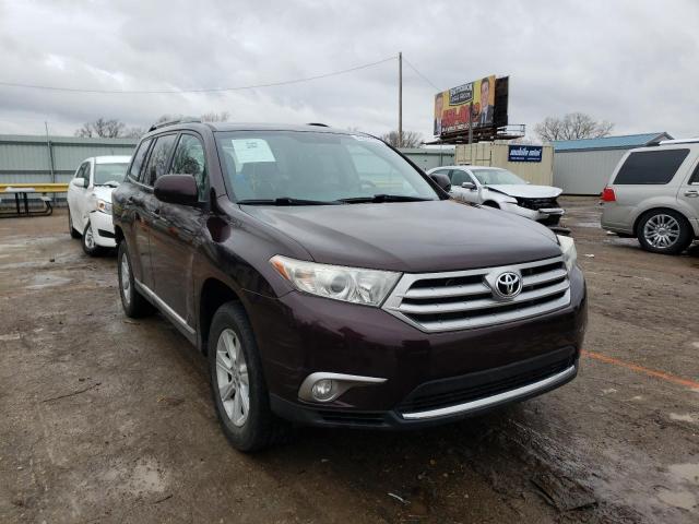 TOYOTA HIGHLANDER 2013 5tdbk3eh0ds271243