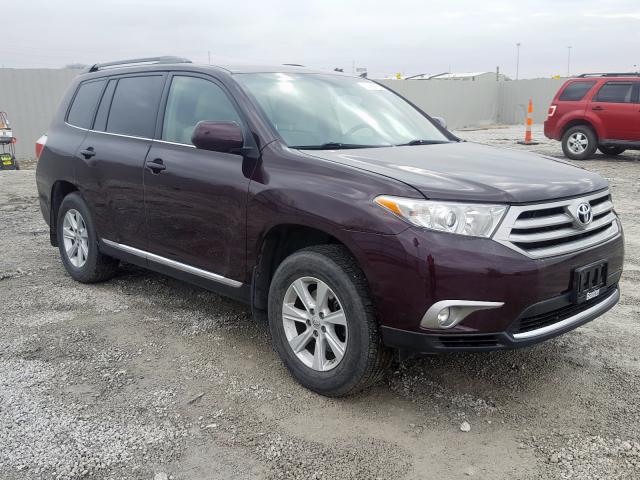 TOYOTA HIGHLANDER 2013 5tdbk3eh0ds278869