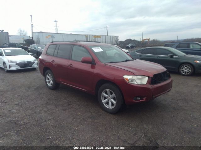 TOYOTA HIGHLANDER 2010 5tdbk3eh1as011915