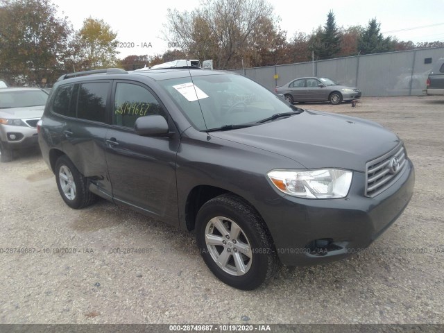 TOYOTA HIGHLANDER 2010 5tdbk3eh1as017858