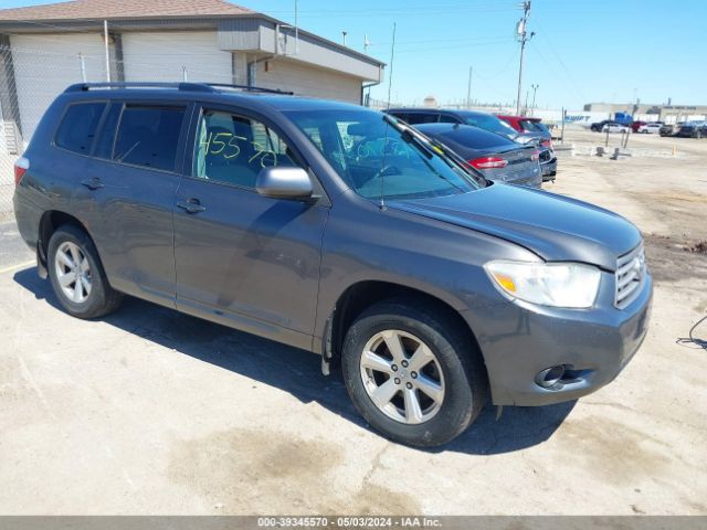 TOYOTA HIGHLANDER 2010 5tdbk3eh1as024129