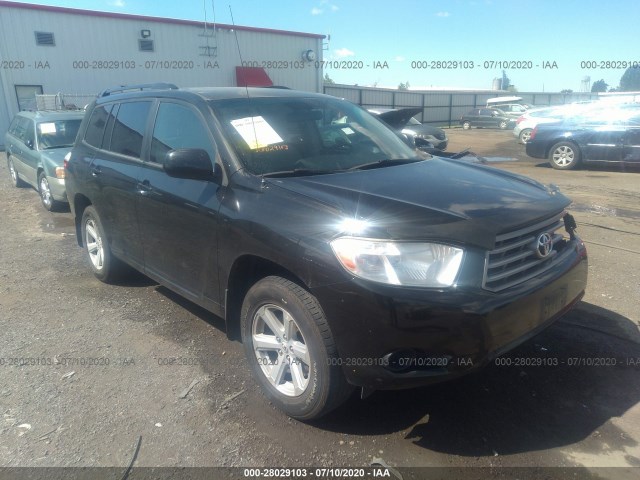 TOYOTA HIGHLANDER 2010 5tdbk3eh1as027385