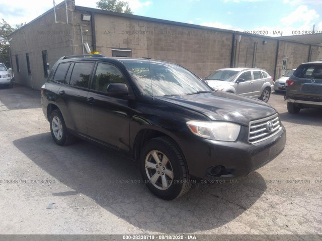 TOYOTA HIGHLANDER 2010 5tdbk3eh1as029296