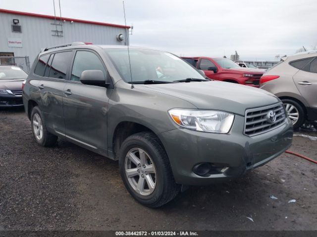 TOYOTA HIGHLANDER 2010 5tdbk3eh1as031792