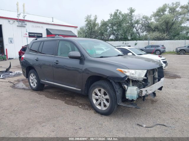 TOYOTA HIGHLANDER 2011 5tdbk3eh1bs046889