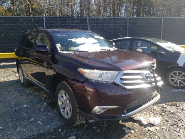 TOYOTA HIGHLANDER 2011 5tdbk3eh1bs049176