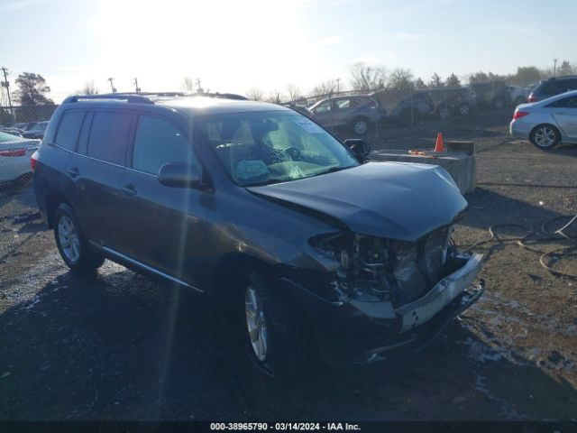 TOYOTA HIGHLANDER 2011 5tdbk3eh1bs052658