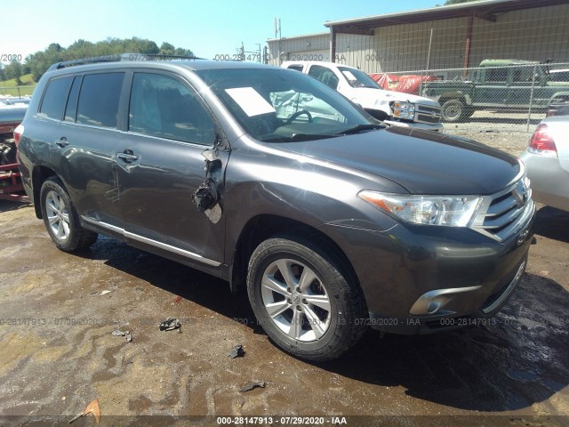 TOYOTA HIGHLANDER 2011 5tdbk3eh1bs058203