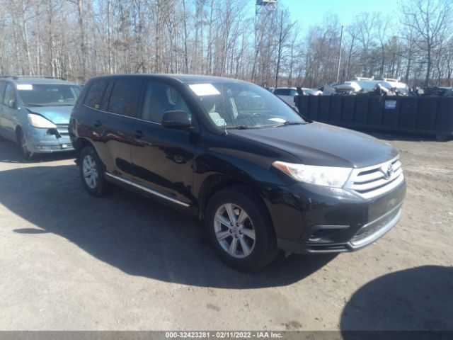 TOYOTA HIGHLANDER 2011 5tdbk3eh1bs059609