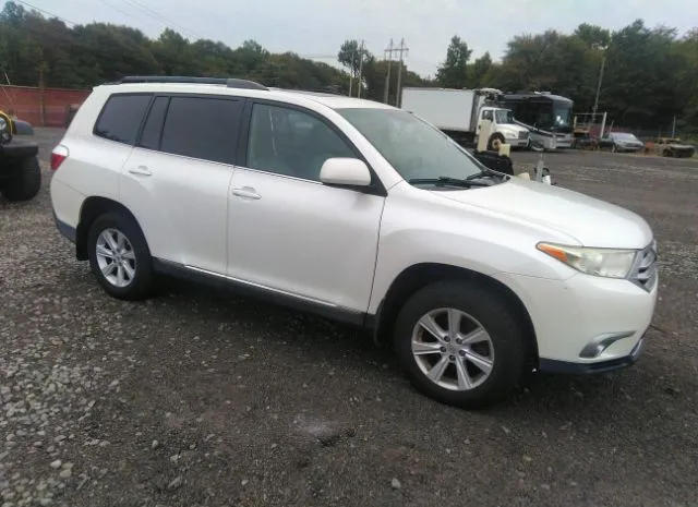 TOYOTA HIGHLANDER 2011 5tdbk3eh1bs061764