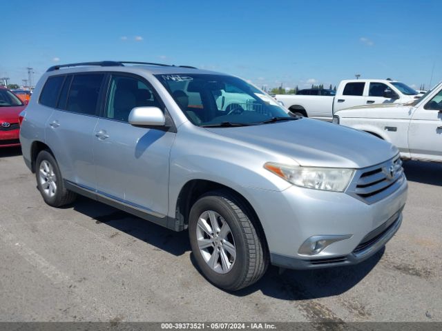 TOYOTA HIGHLANDER 2011 5tdbk3eh1bs062994