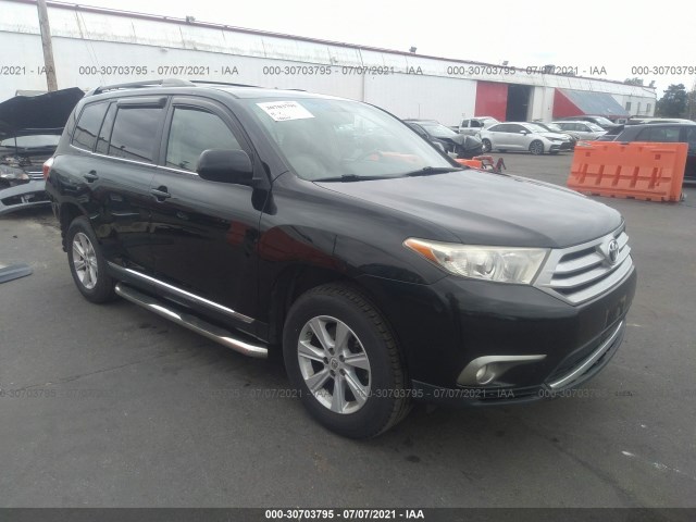 TOYOTA HIGHLANDER 2011 5tdbk3eh1bs069881