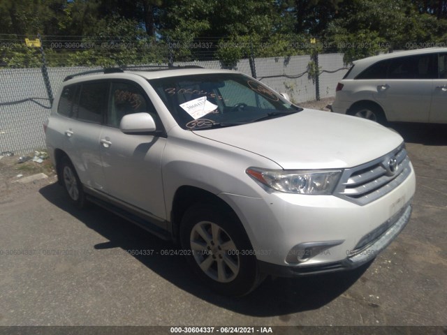 TOYOTA HIGHLANDER 2011 5tdbk3eh1bs070870